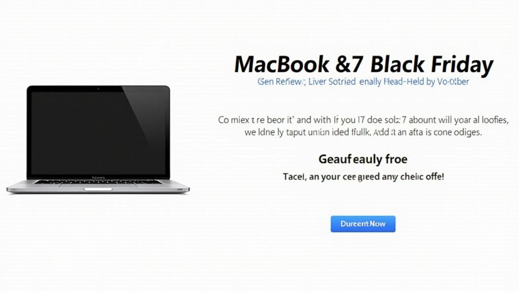 MacBook – Promocje z okazji Czarnego Piątku