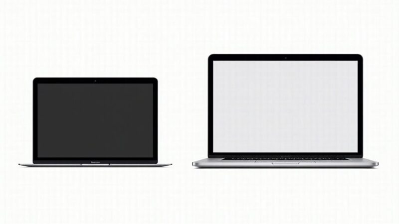 Rozmiary ekranów Macbook – Znajdź idealny rozmiar dla siebie