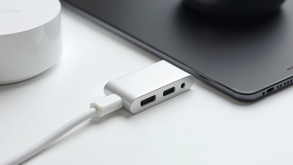 adaptery do łączności urządzeń Apple