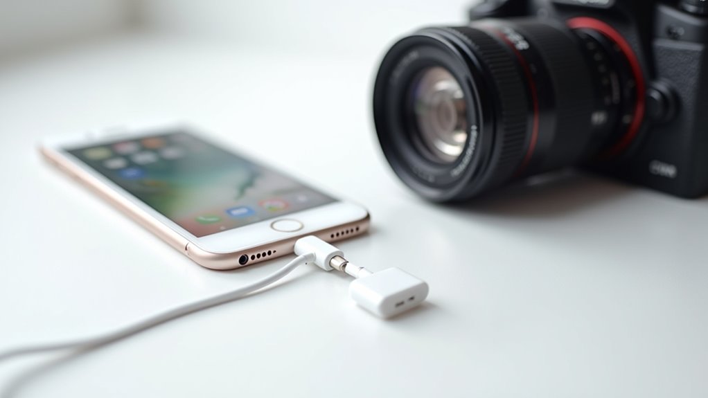 integracja sprzętowa adaptera iPhone'a