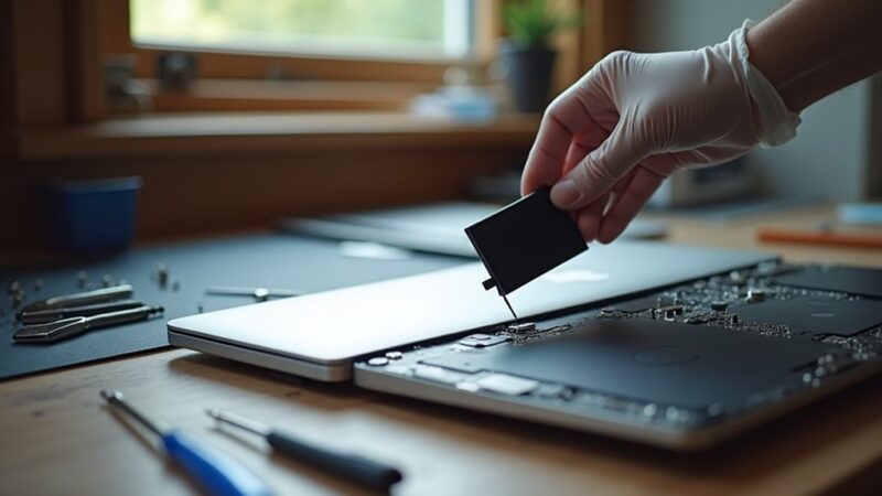 Wymiana baterii w MacBooku M4 – Czy można ją wykonać poza autoryzowanym serwisem?