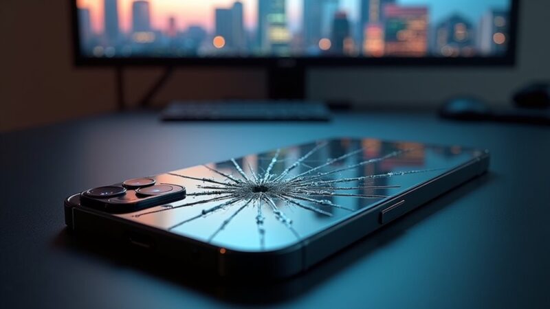 Czy pęknięte szkło aparatu iPhone 16 Pro wpływa na jakość zdjęć?