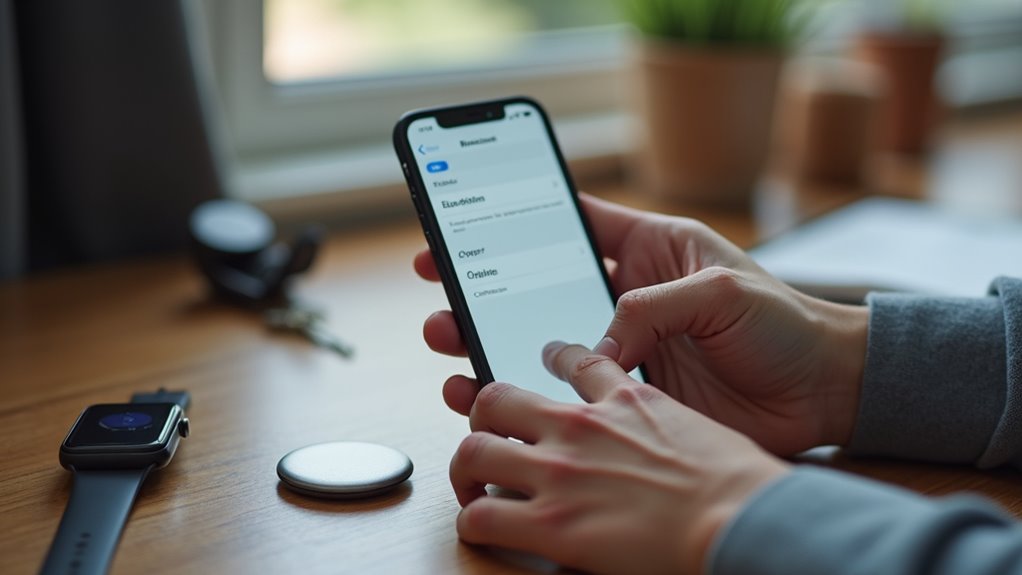 wykrywanie nieznanych airtagów przez bluetooth