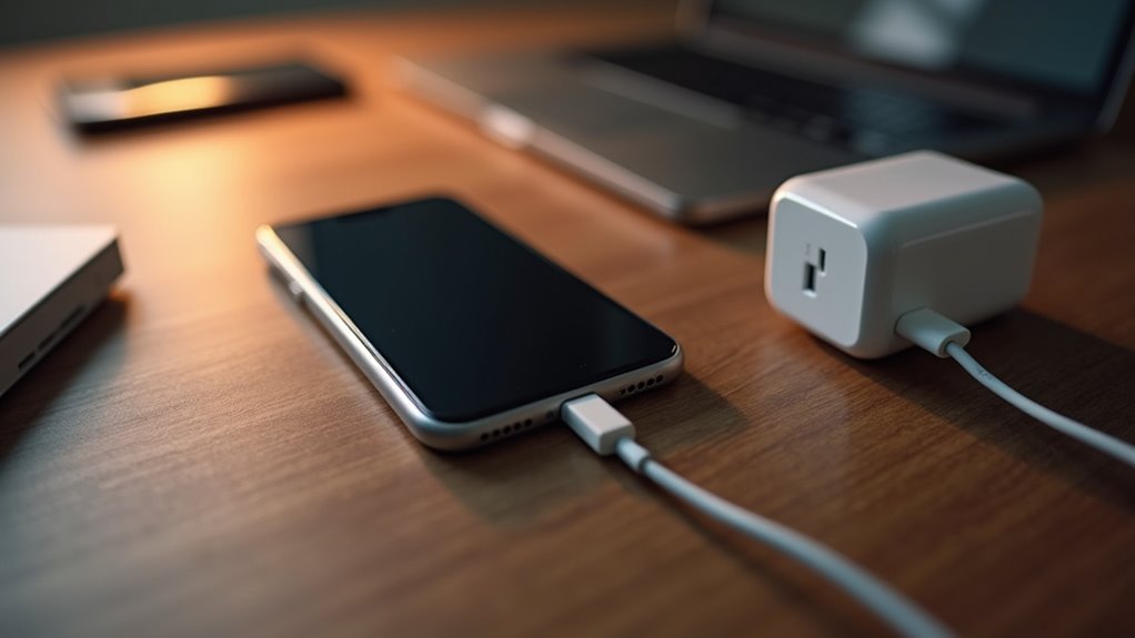 większa moc ładowarki podnosi temperaturę iPhone'a