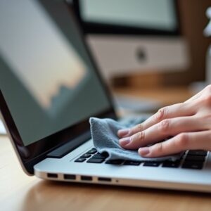 Jak bezpiecznie czyścić ekran w MacBooku i iMacu?