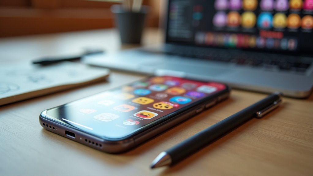 trzy stuknięcia emoji