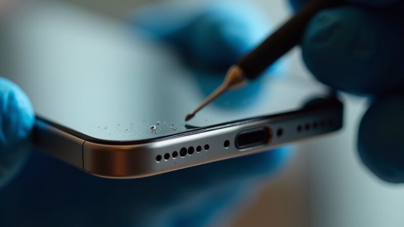 Trzeszczący głośnik w iPhone 15 – czyszczenie czy wymiana?